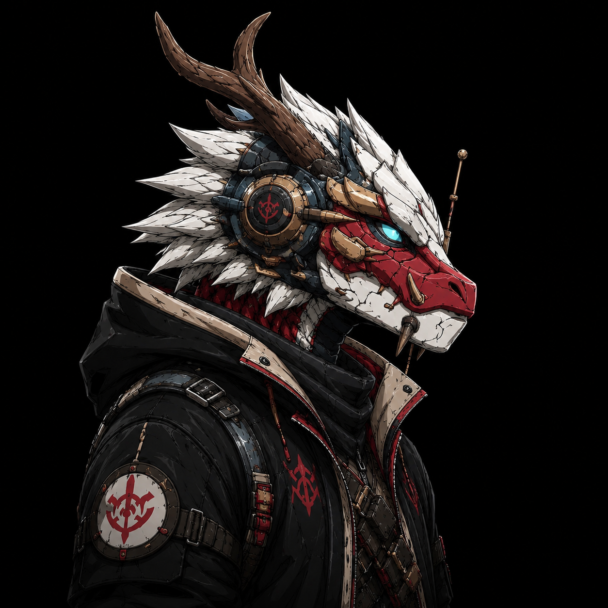 GMM cyber dragon mascot